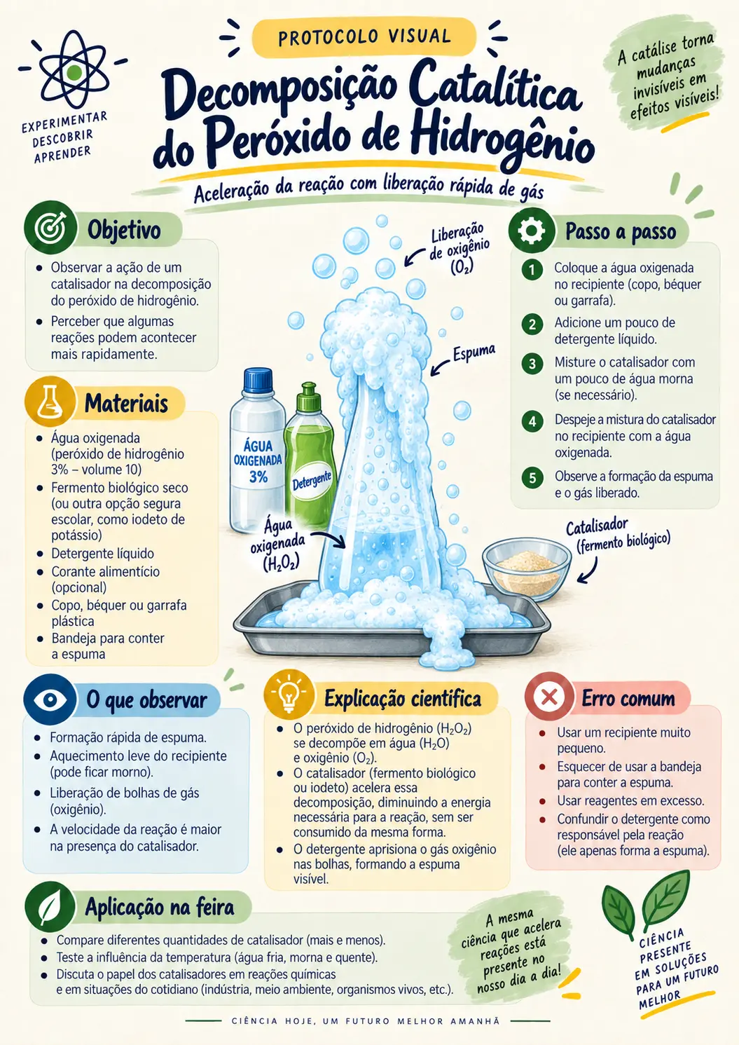 Decomposição Catalítica do Peróxido de Hidrogênio